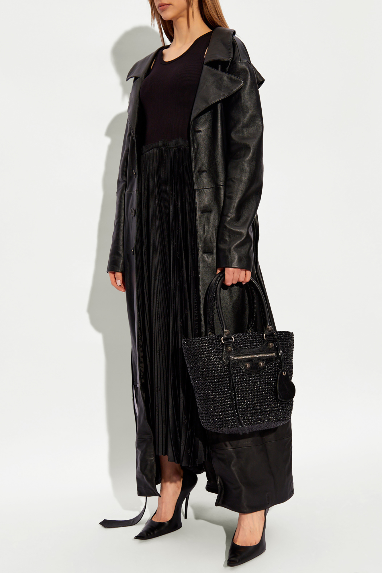 Balenciaga Leather coat by Balenciaga | Women's Clothing